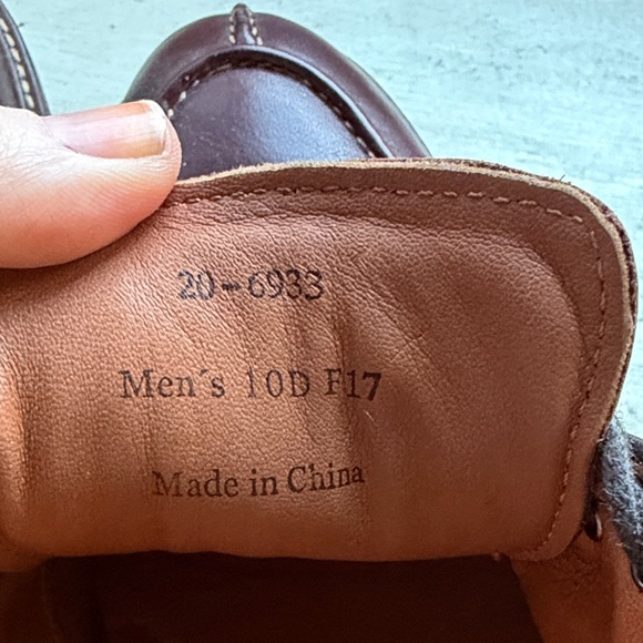 Johnston & Murphy Dark Brown Leather Oxfords - Picture 6 of 7